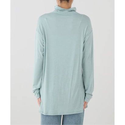 ジャーナルスタンダード JOURNAL STANDARD 【LOW CLASSIC/ロウ クラシック】High neck jersey top （ブルー A）｜詳細画像