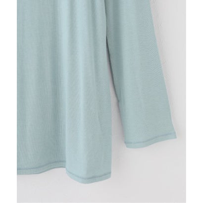ジャーナルスタンダード JOURNAL STANDARD 【LOW CLASSIC/ロウ クラシック】High neck jersey top （ブルー A）｜詳細画像