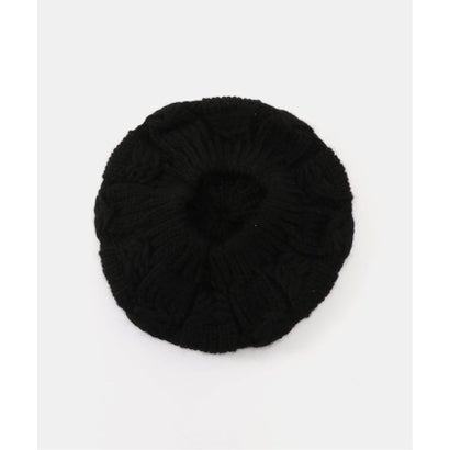 ジャーナルスタンダード JOURNAL STANDARD 【SIGNA1925/シグナ1925】CABLE KNIT BERET （ブラック）｜詳細画像