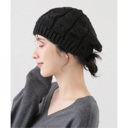 ジャーナルスタンダード JOURNAL STANDARD 【SIGNA1925/シグナ1925】CABLE KNIT BERET （ブラック）｜詳細画像