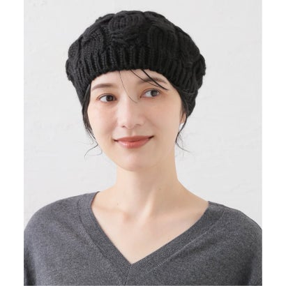 ジャーナルスタンダード JOURNAL STANDARD 【SIGNA1925/シグナ1925】CABLE KNIT BERET （ブラック）｜詳細画像