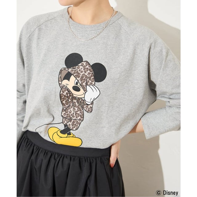 《予約》MICKEY / JS ラグランロングTシャツ （グレー）