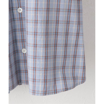 ジャーナルスタンダード JOURNAL STANDARD 【RHODOLIRION/ロドリリオン】 Double Layer Work Shirt - Pl （ブルー A）｜詳細画像