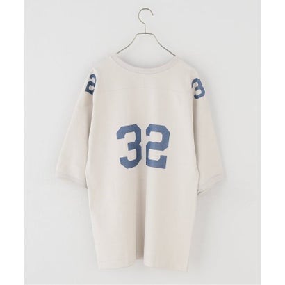 ジャーナルスタンダード JOURNAL STANDARD 【RHODOLIRION/ロドリリオン】 Damaged Football Tee （レッド）｜詳細画像