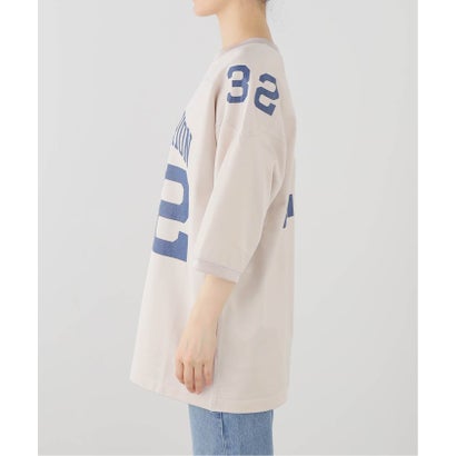 ジャーナルスタンダード JOURNAL STANDARD 【RHODOLIRION/ロドリリオン】 Damaged Football Tee （ベージュ）｜詳細画像