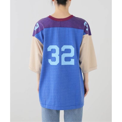 ジャーナルスタンダード JOURNAL STANDARD 【RHODOLIRION/ロドリリオン】Damaged Football Tee - Color （その他カラー K）｜詳細画像
