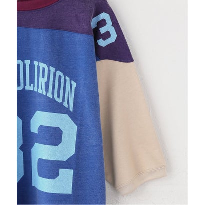ジャーナルスタンダード JOURNAL STANDARD 【RHODOLIRION/ロドリリオン】Damaged Football Tee - Color （その他カラー K）｜詳細画像