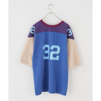 ジャーナルスタンダード JOURNAL STANDARD 【RHODOLIRION/ロドリリオン】Damaged Football Tee - Color （その他カラー K）｜詳細画像