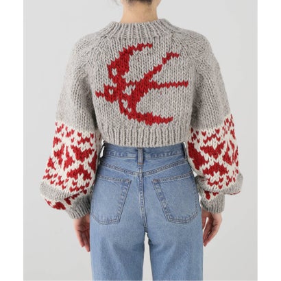 ジャーナルスタンダード JOURNAL STANDARD 【RHODOLIRION/ロドリリオン】Cowichan Knit Bolero （ベージュ）｜詳細画像