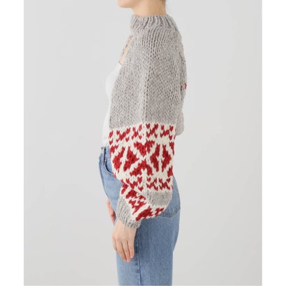 ジャーナルスタンダード JOURNAL STANDARD 【RHODOLIRION/ロドリリオン】Cowichan Knit Bolero （ベージュ）｜詳細画像