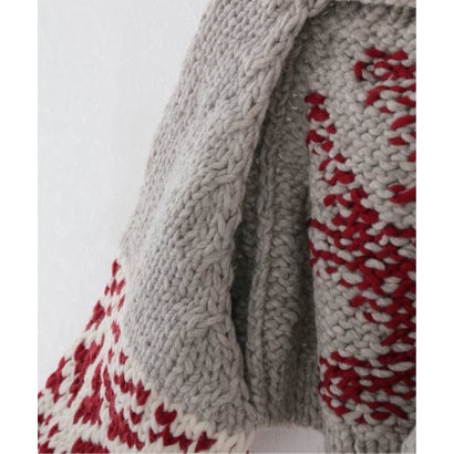 ジャーナルスタンダード JOURNAL STANDARD 【RHODOLIRION/ロドリリオン】Cowichan Knit Bolero （ベージュ）｜詳細画像