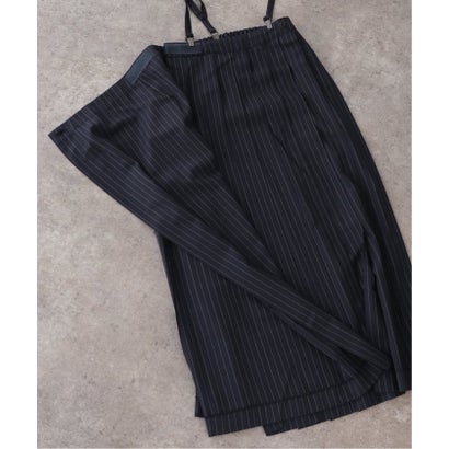 【RHODOLIRION/ロドリリオン】Suspender Kilt - Gabardine （ネイビー）｜詳細画像