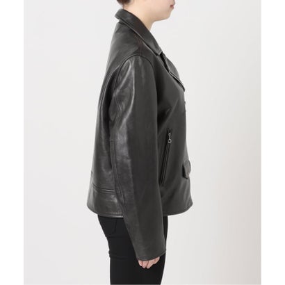 《追加予約》別注【Schott/ショット】for JS ラムレザー ダブルライダース ジャケット （ブラック）｜詳細画像