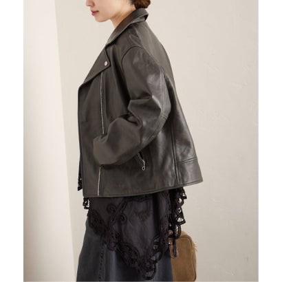 《追加予約》別注【Schott/ショット】for JS ラムレザー ダブルライダース ジャケット （ブラック）｜詳細画像