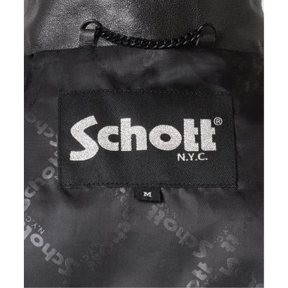 《追加予約》別注【Schott/ショット】for JS ラムレザー ダブルライダース ジャケット （ブラック）｜詳細画像
