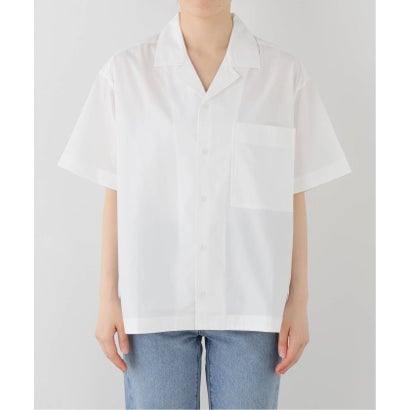 【T/H/ティーバイエイチ】 JOURNAL STANDARD S/S シシュウシャツ （ホワイト）｜詳細画像
