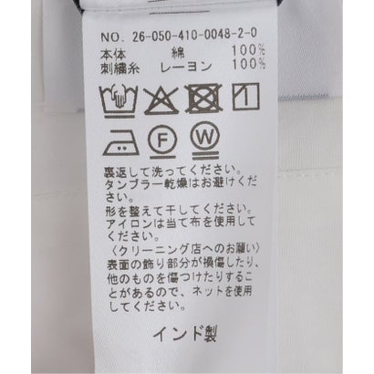 【T/H/ティーバイエイチ】 JOURNAL STANDARD S/S シシュウシャツ （ホワイト）｜詳細画像