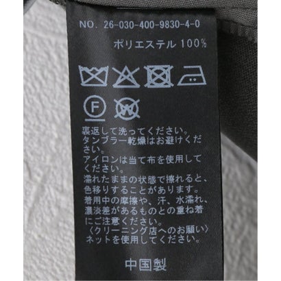 無地チェックバルーンパンツ （グレー）｜詳細画像