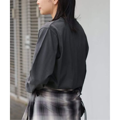 《追加予約2》UNBIASEDロングスリーブ Tシャツ （シルバー）｜詳細画像