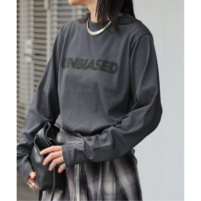 《追加予約2》UNBIASEDロングスリーブ Tシャツ （シルバー）｜詳細画像