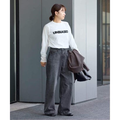 《追加予約2》UNBIASEDロングスリーブ Tシャツ （シルバー）｜詳細画像