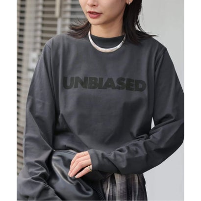 《追加予約2》UNBIASEDロングスリーブ Tシャツ （シルバー）｜詳細画像
