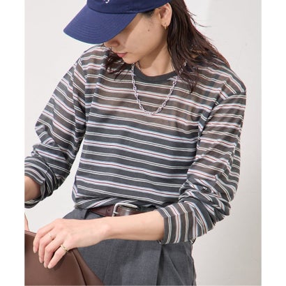 《追加予約3》CPシアースキンロング Tシャツ （ネイビー A）｜詳細画像