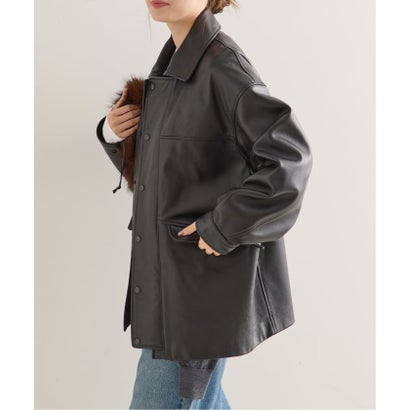 ジャーナルスタンダード JOURNAL STANDARD 《予約》SHEEP leather jacket （ブラック）｜詳細画像