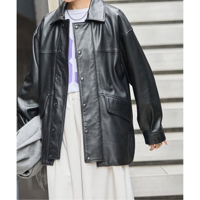 ジャーナルスタンダード JOURNAL STANDARD 《予約》SHEEP leather jacket （ブラック）｜詳細画像