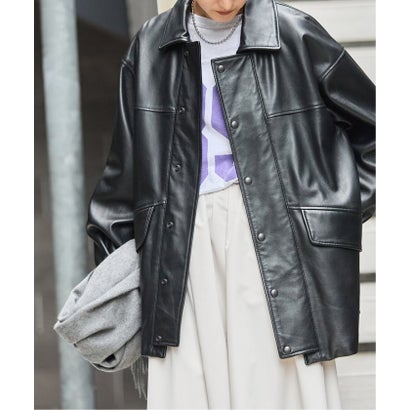ジャーナルスタンダード JOURNAL STANDARD 《予約》SHEEP leather jacket （ブラック）｜詳細画像