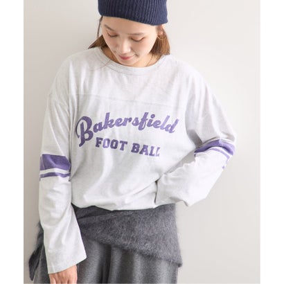 ジャーナルスタンダード JOURNAL STANDARD 《予約》2WAY FOOTBALL TEE （ナチュラル）｜詳細画像