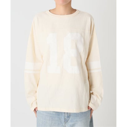 ジャーナルスタンダード JOURNAL STANDARD 《予約》2WAY FOOTBALL TEE （ナチュラル）｜詳細画像