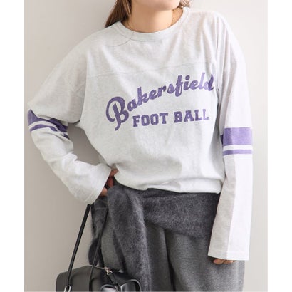 ジャーナルスタンダード JOURNAL STANDARD 《予約》2WAY FOOTBALL TEE （ナチュラル）｜詳細画像