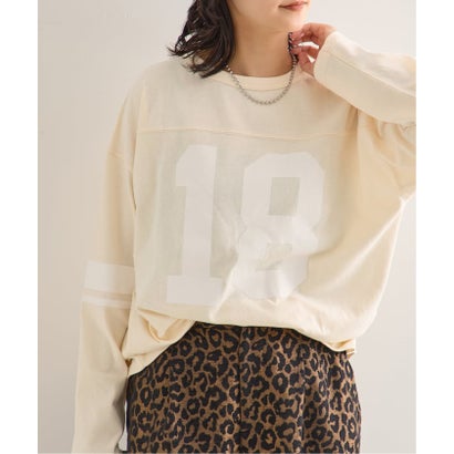 ジャーナルスタンダード JOURNAL STANDARD 《予約》2WAY FOOTBALL TEE （ナチュラル）｜詳細画像