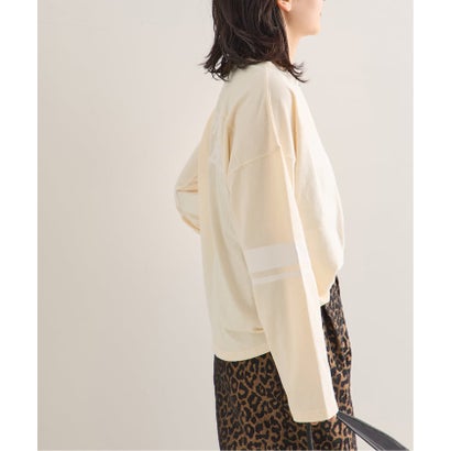 ジャーナルスタンダード JOURNAL STANDARD 《予約》2WAY FOOTBALL TEE （ナチュラル）｜詳細画像