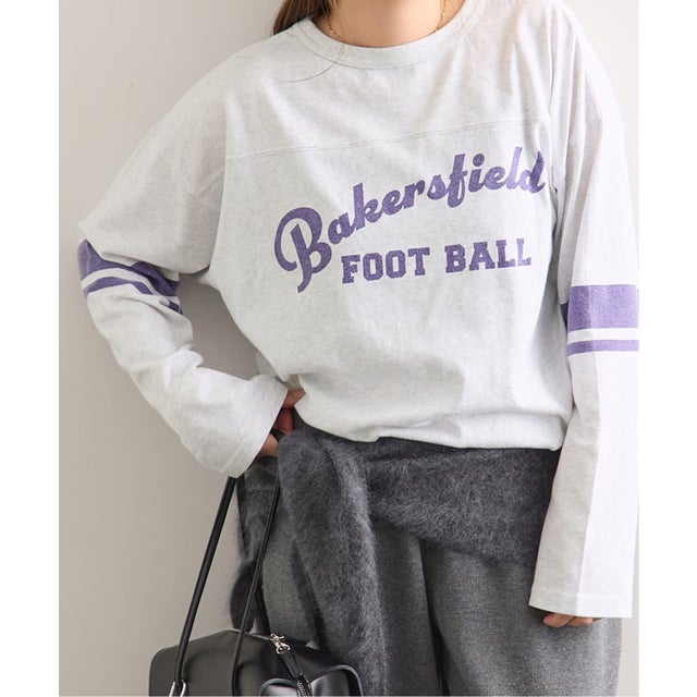 《予約》2WAY FOOTBALL TEE （グレーA）