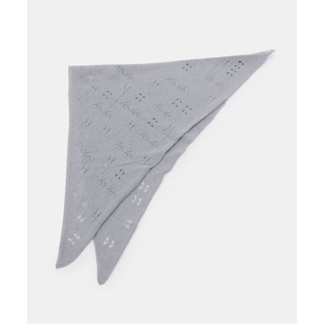 【BIELO/ビエロ】CARIAGGI CASHMERE SCARF （ブルー）