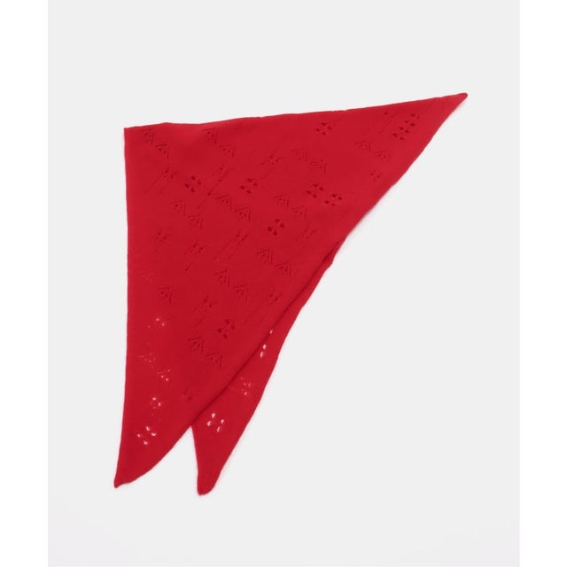 【BIELO/ビエロ】CARIAGGI CASHMERE SCARF （レッド）
