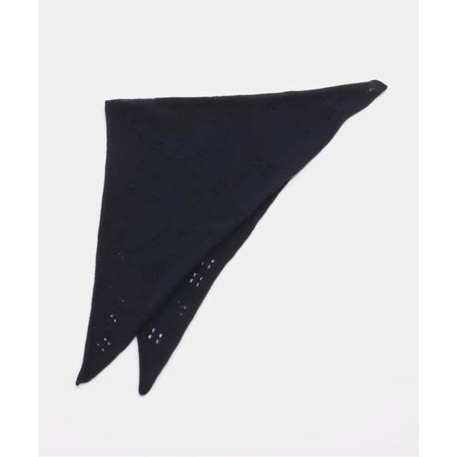 【BIELO/ビエロ】CARIAGGI CASHMERE SCARF （ネイビー）
