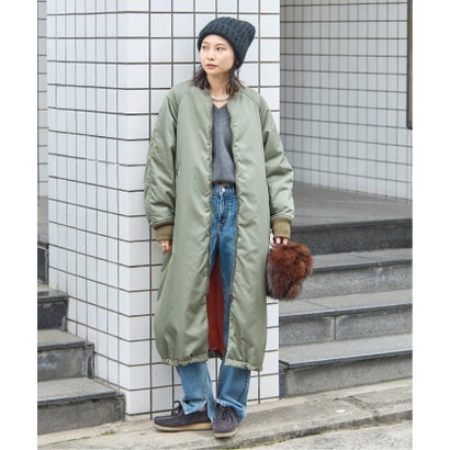 ジャーナルスタンダード JOURNAL STANDARD 【TICCA / ティッカ】ロングMA-1 （カーキ）｜詳細画像
