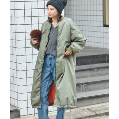 ジャーナルスタンダード JOURNAL STANDARD 【TICCA / ティッカ】ロングMA-1 （カーキ）｜詳細画像
