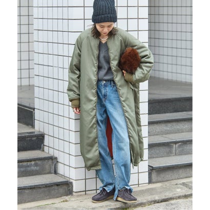 ジャーナルスタンダード JOURNAL STANDARD 【TICCA / ティッカ】ロングMA-1 （カーキ）｜詳細画像