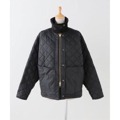 【Barbour/バブアー】 TRANSPORT QUILTED JACKET （ブラック）｜詳細画像