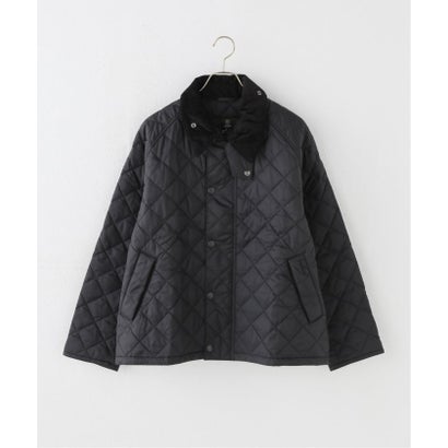 【Barbour/バブアー】 TRANSPORT QUILTED JACKET （ブラック）｜詳細画像