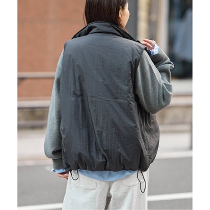 《予約》別注【UMBRO×JS】 ライトロフトパッファーベスト （ナチュラル）｜詳細画像