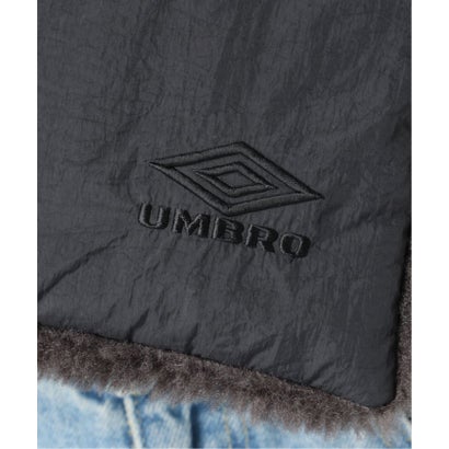 《予約》別注【UMBRO×JS】ライトロフトパッファーマフラー （ブラック）｜詳細画像