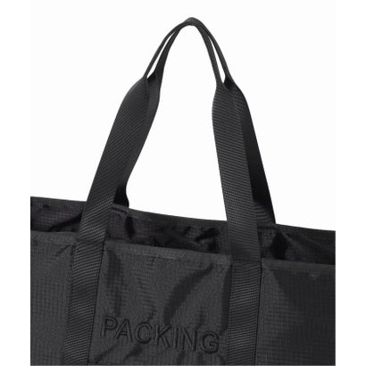 《WEB限定追加予約5》別注【PACKING/パッキング】トートバッグ （ブラック）｜詳細画像