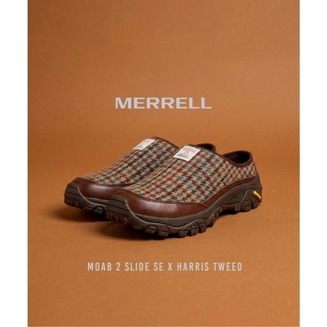 《予約》MERRELL / メレル モアブ 2 スライド ハリスツイード （ブラウン C）