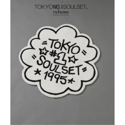 ジャーナルスタンダード レリューム JOURNAL STANDARD relume 《WEB/FES限定》TOKYO No.1 SOUL SET × ERIC HAZE 別注ラグ (キーホルダー付) （ブラック）｜詳細画像