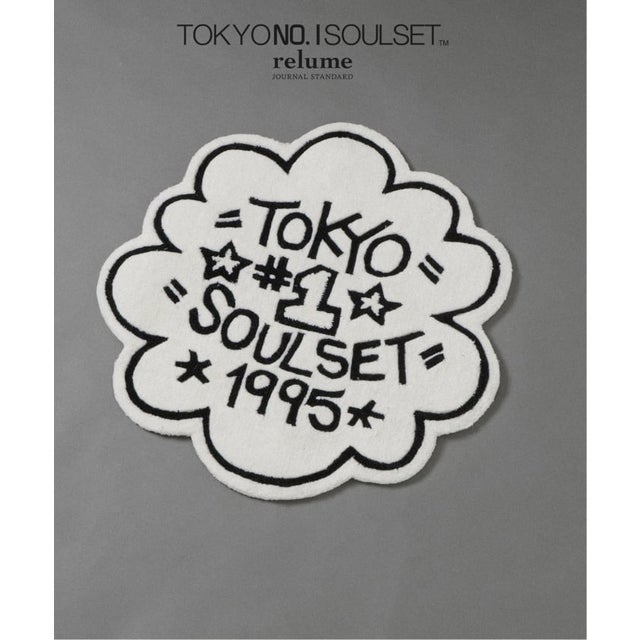 《WEB/FES限定》TOKYO No.1 SOUL SET × ERIC HAZE 別注ラグ (キーホルダー付) （ブラック）